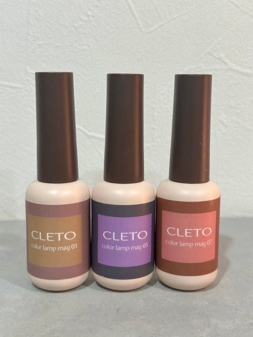 CLETO セレクトボックス付 7本セット(非売品カラー入り) マグネットジェル