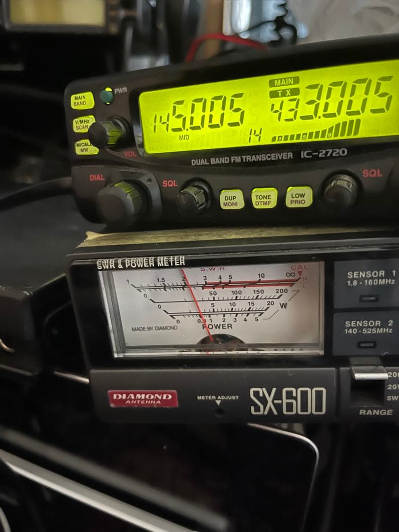 IC-2720D トランシーバー 145.000 - 433.000 MHz