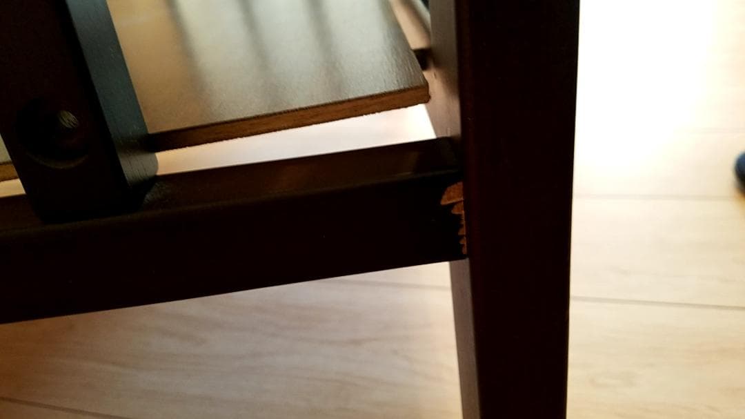 【値下げ】サワベビー　ARIAすのこハイベッド　木製キャスター付き　ベビーベッド