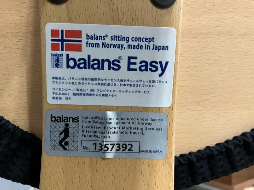 『RYBO』リボ社 バランスイージーチェア バランスチェア RWcha20