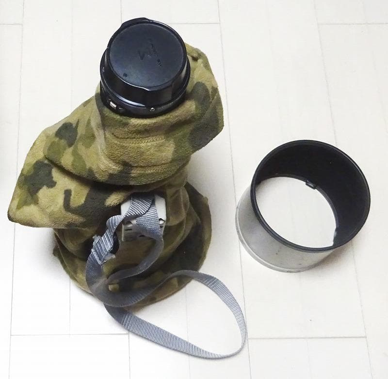 CANON FD500mm F4.5L　EFマウント変換コンバータつき