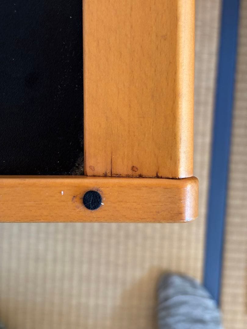 イタリア　木製　折り畳み　キッチンワゴン 黒色天板　ホッパペドレッティ