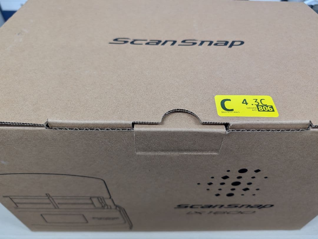 新品未開封)FI-IX1600 (ホワイト) ScanSnap 両面読み取り可