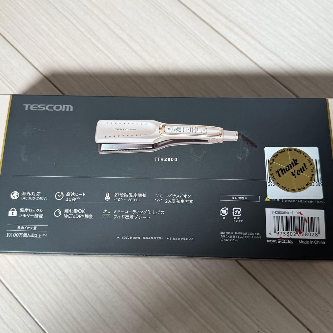 ヘアアイロン TESCOM TTH2800(N)