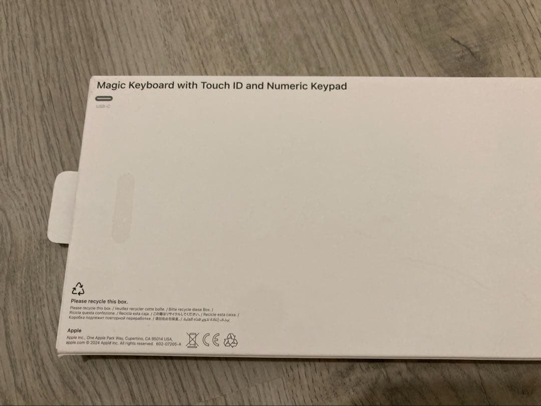 Magic Keyboard マジックキーボードwith Touch ID 英語