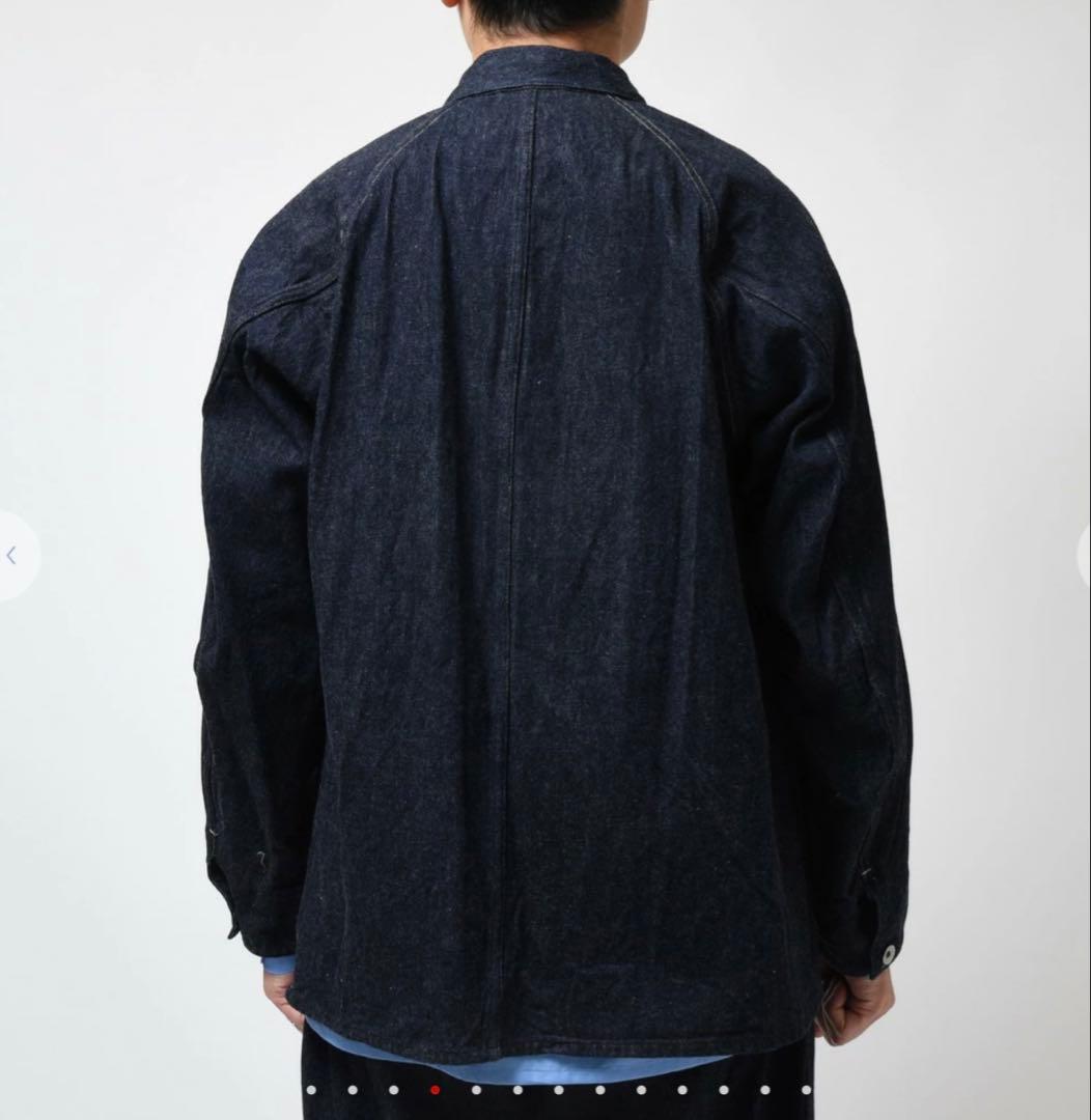 【22AW】comoli デニムワークジャッケット　サイズ1