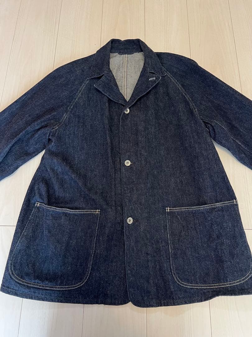 【22AW】comoli デニムワークジャッケット　サイズ1