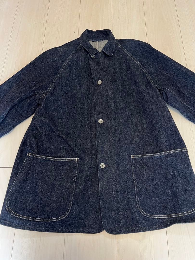 【22AW】comoli デニムワークジャッケット　サイズ1