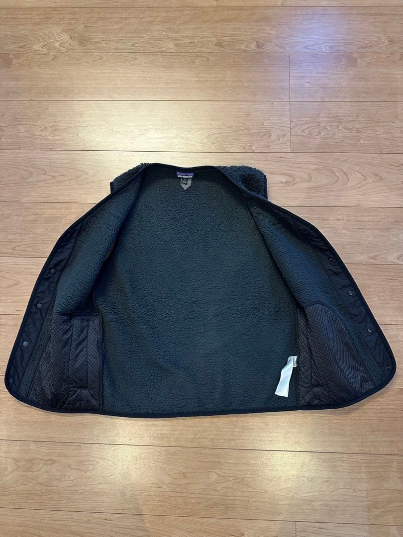 patagonia ブラック ロスガトスベスト M 25927