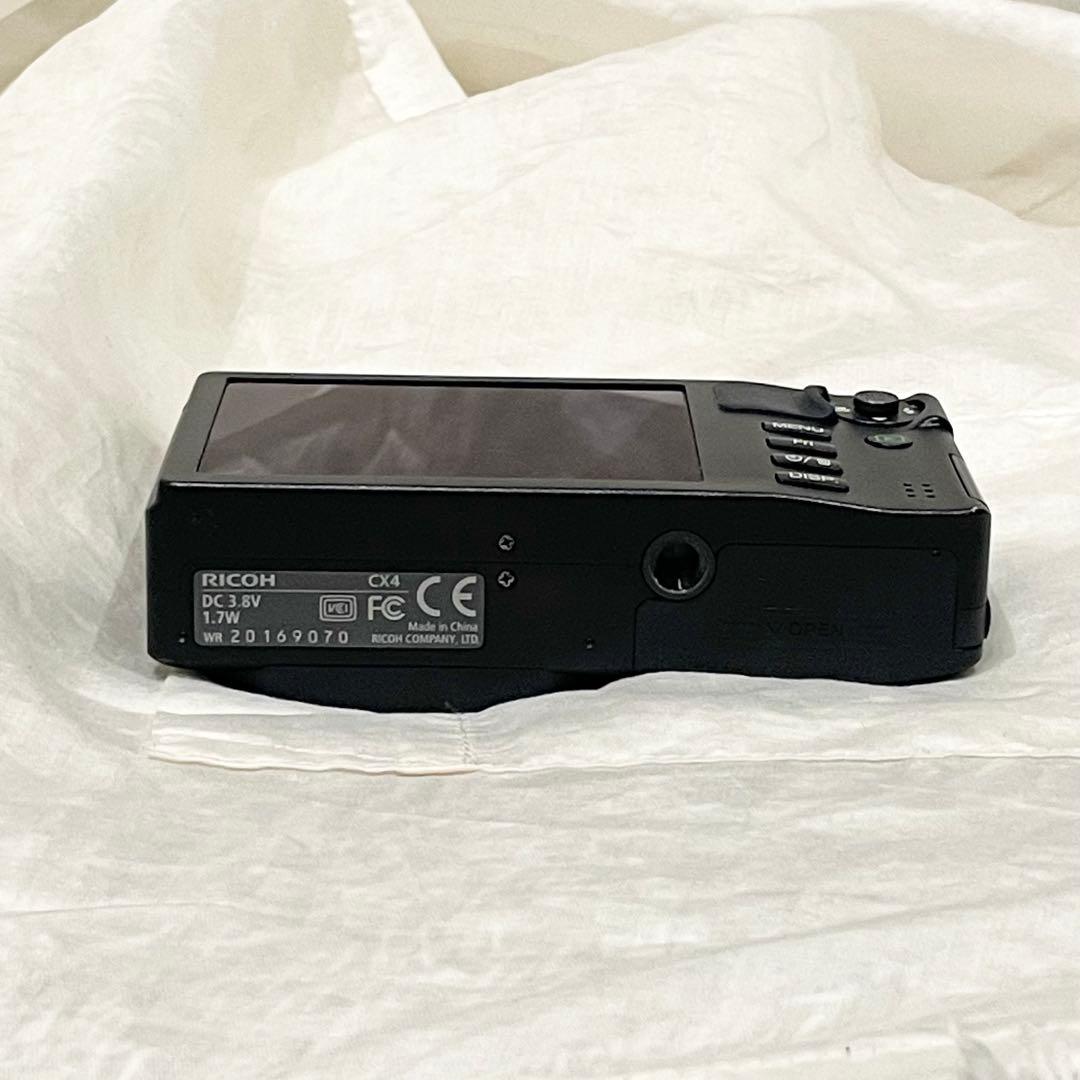 美品 リコー RICOH CX4 ブラック 動作確認済 デジタルカメラ