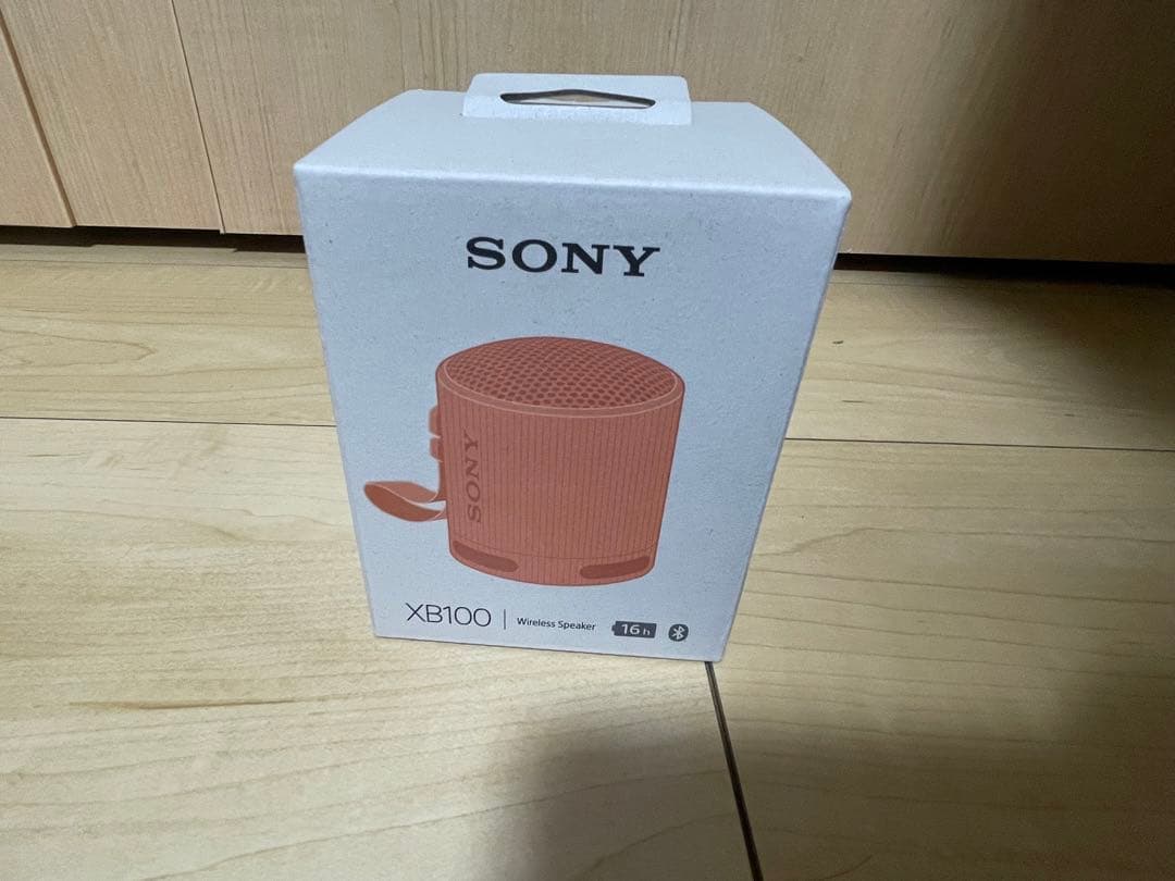 SONY SRS-XB100 ワイヤレススピーカー オレンジ