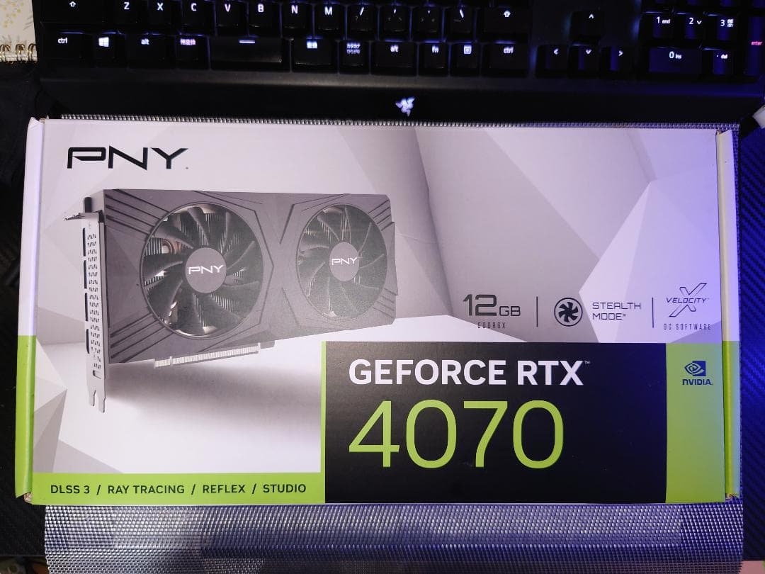 グラフィックボード・グラボ・ビデオカード PNY GeForce RTX 4070