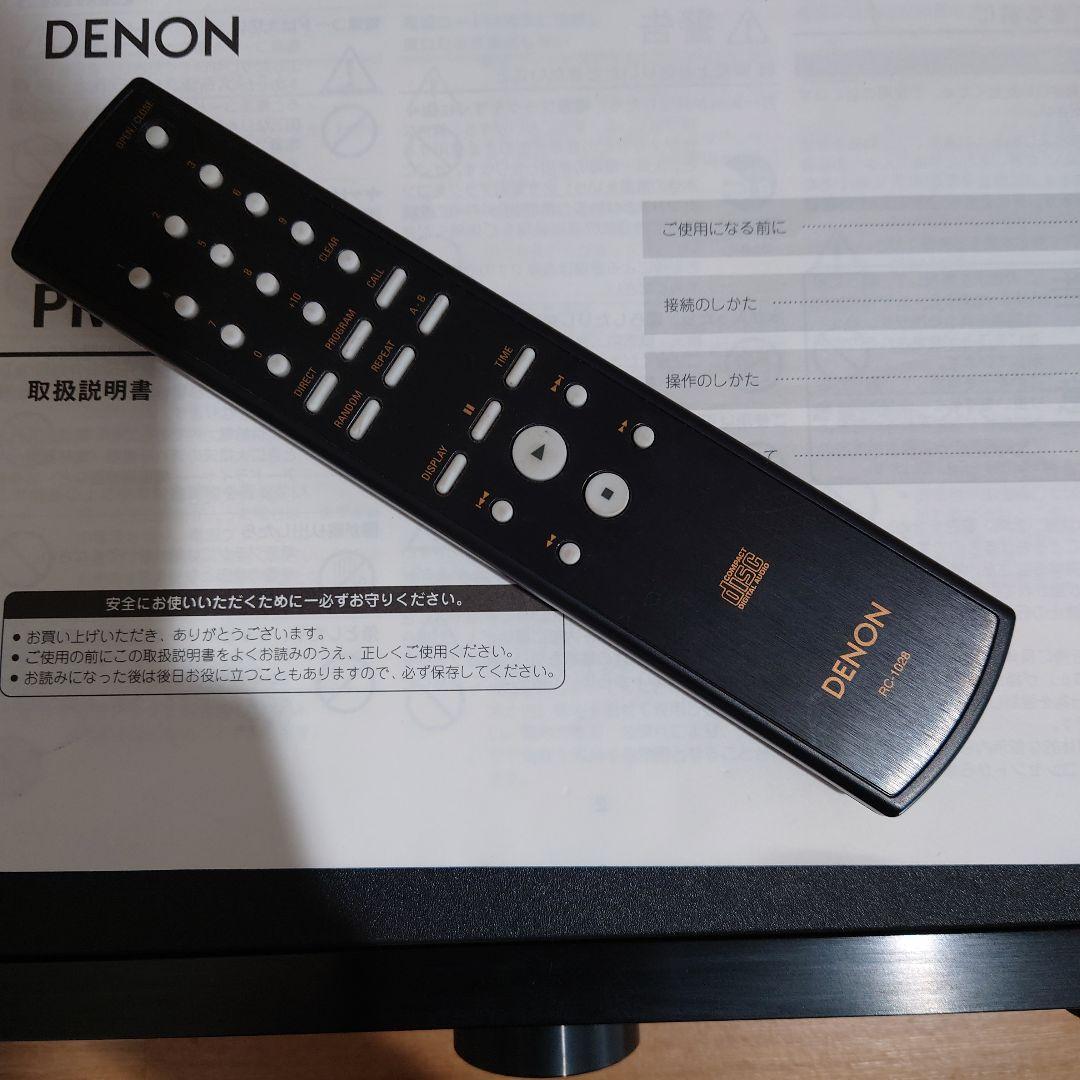 DENON プリメインアンプ　PMA-390AE 説明書CD755-AEリモコン