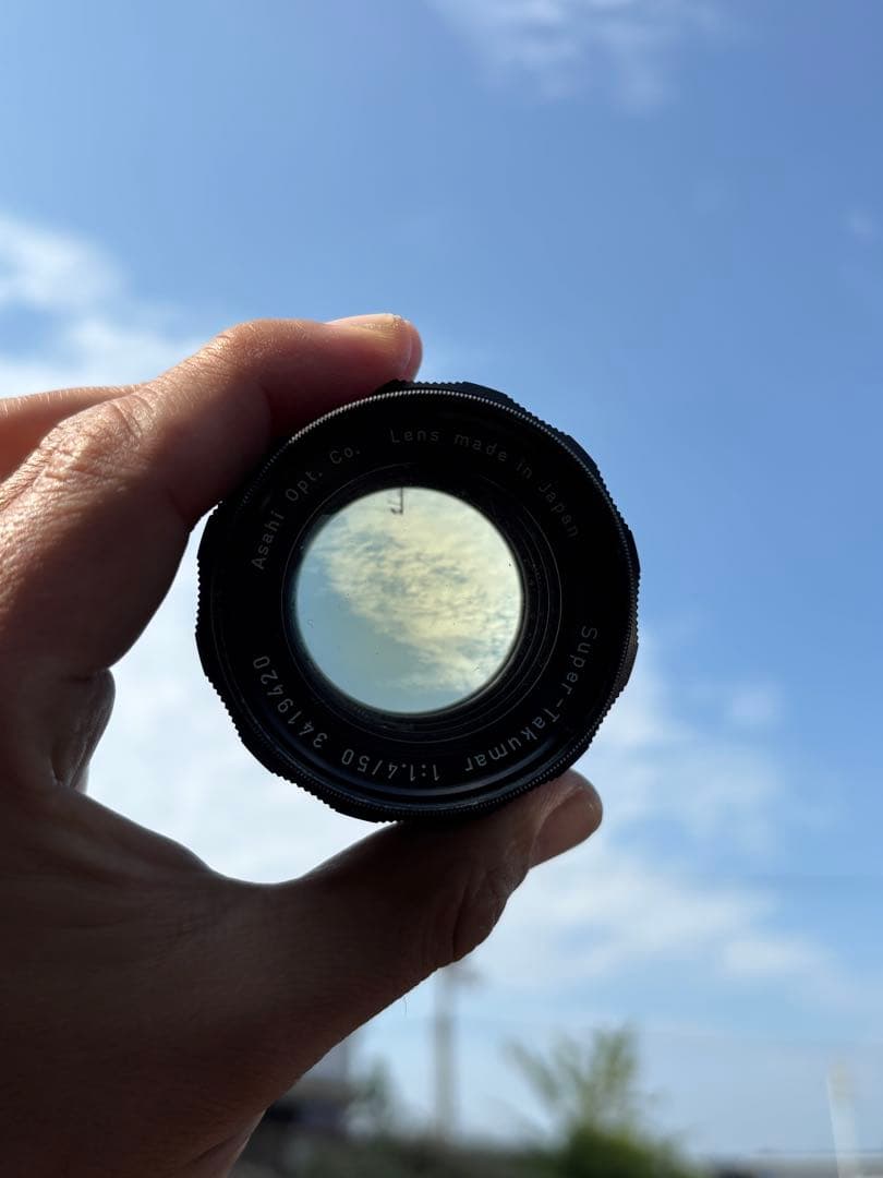 フィルムカメラ Super-Takumar 50mm f/1.4