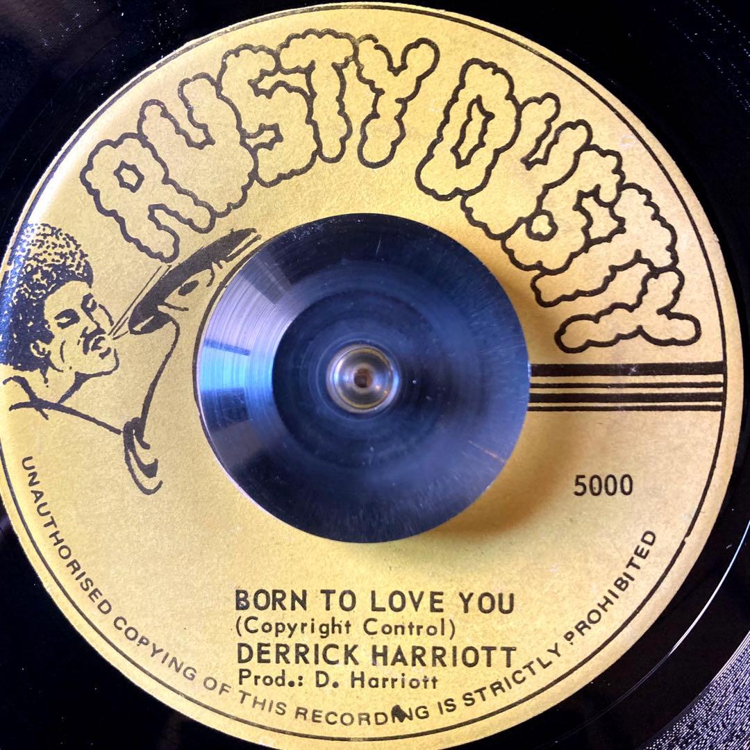 レゲエ DERRICK HARRIOT - BORN TO LOVE YOU