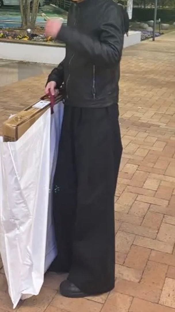 パンツ SAIRENSSEI Double pleated pants