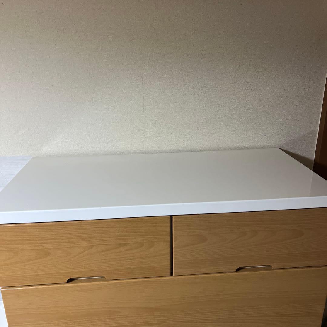 NITORI (ニトリ) 6段7杯ハイチェスト SARA-41-89HC