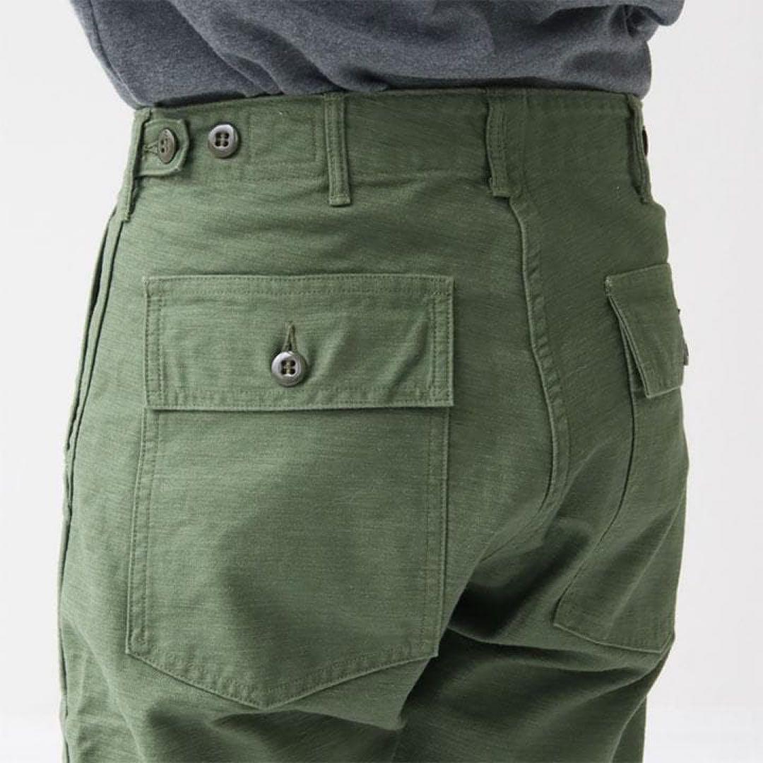 y*i様 【24時間以内発送】orSlow ファティーグパンツ サイズ2 ベイカ