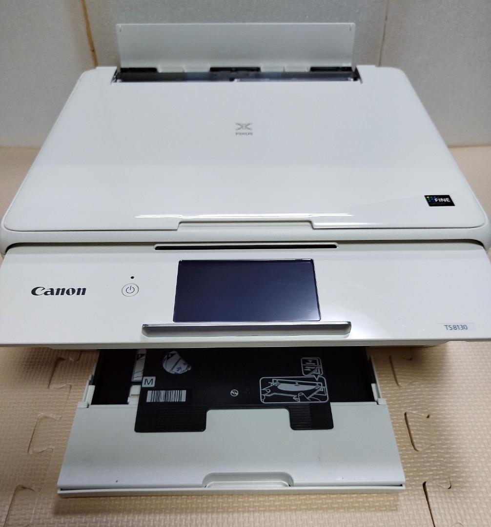 程度良好 TS8130 CANON PIXUS 純正カートリッジ互換インク満タン
