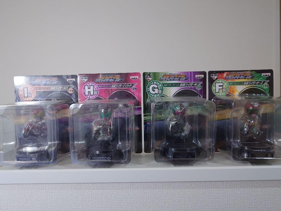 仮面ライダー 一番くじ　平成ライダーマシーンズ　コンプ