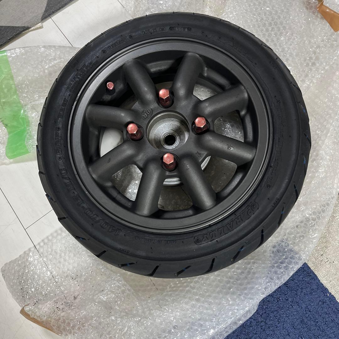 JF52用ハブ付きホイール