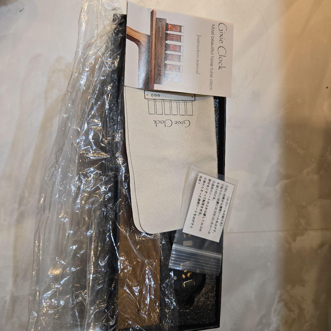 Gixie Clock ギクシークロック ニキシー管風LED時計