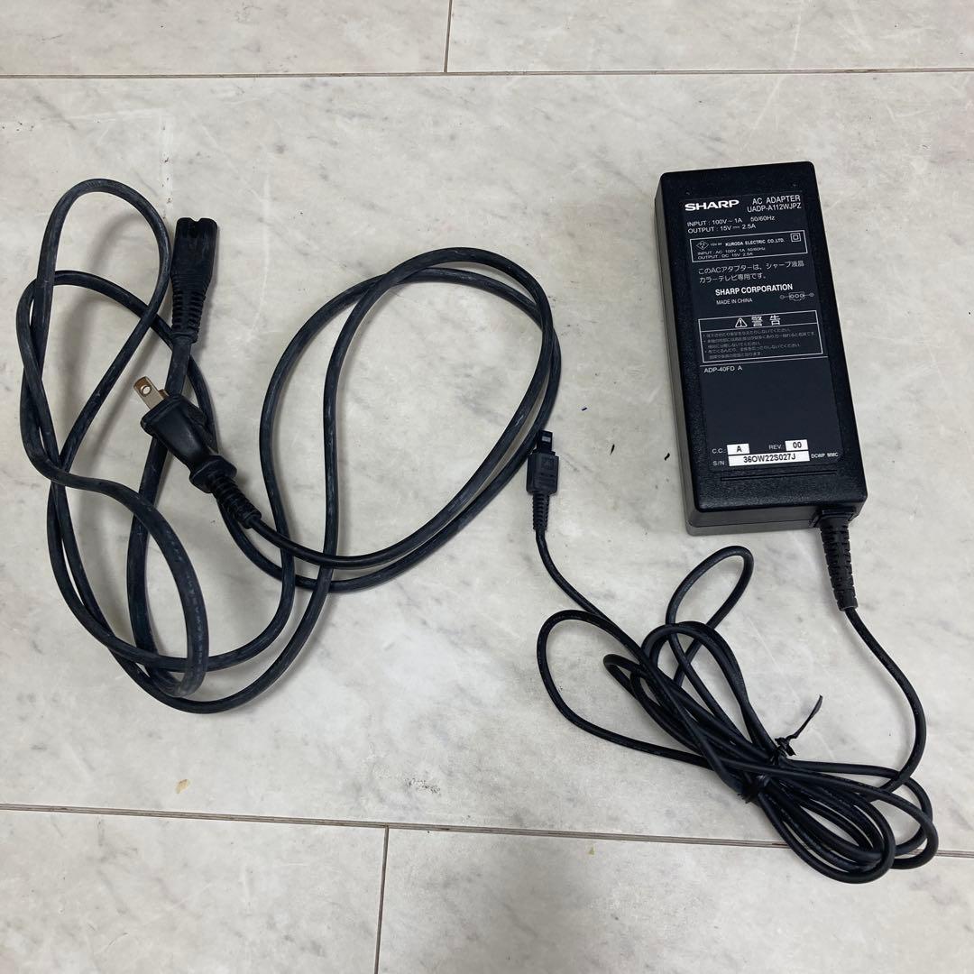 SHARP ACアダプター UADP-A121WJPZ 15V-2.5A