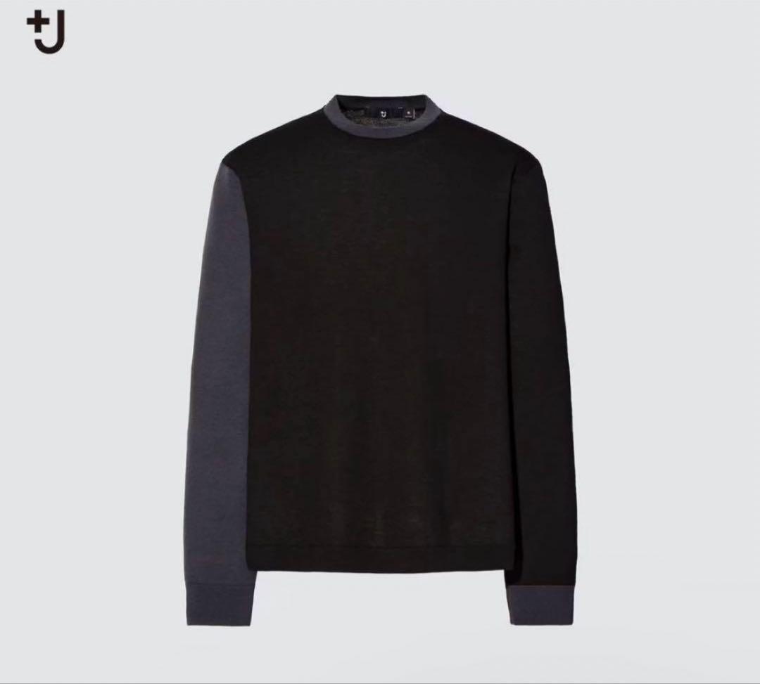 未使用品J ユニクロ ジルサンダー カシミヤ クルーネックセーター UNIQLO