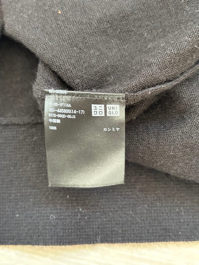 未使用品J ユニクロ ジルサンダー カシミヤ クルーネックセーター UNIQLO