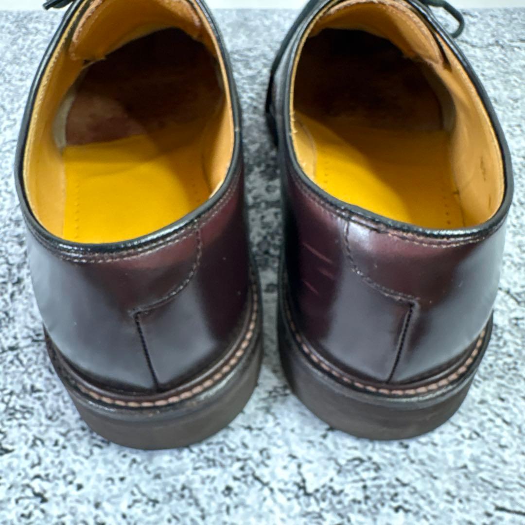 REGAL GEOX プレーントゥ　レザー レースアップ ドレスシューズ25.5