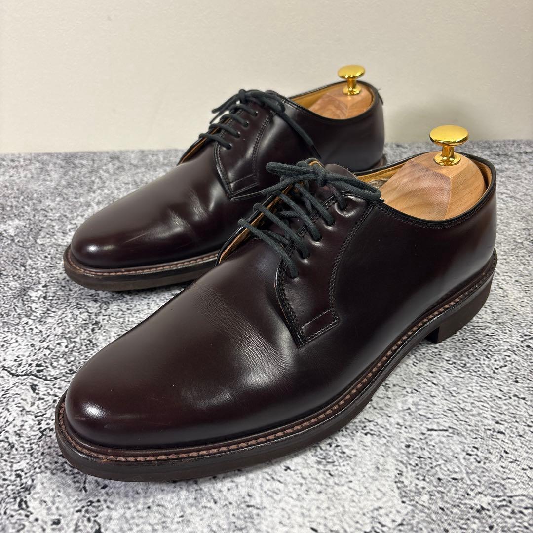 REGAL GEOX プレーントゥ　レザー レースアップ ドレスシューズ25.5
