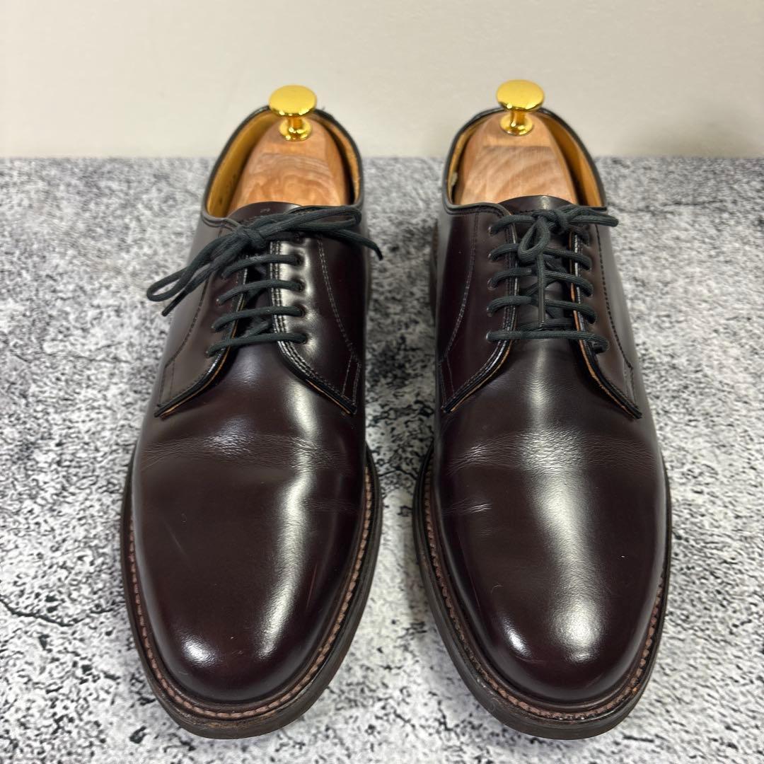 REGAL GEOX プレーントゥ　レザー レースアップ ドレスシューズ25.5
