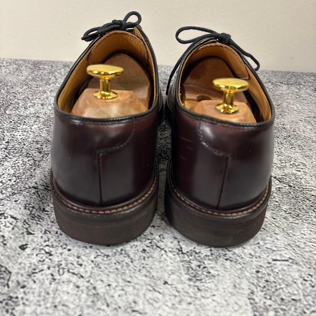 REGAL GEOX プレーントゥ　レザー レースアップ ドレスシューズ25.5