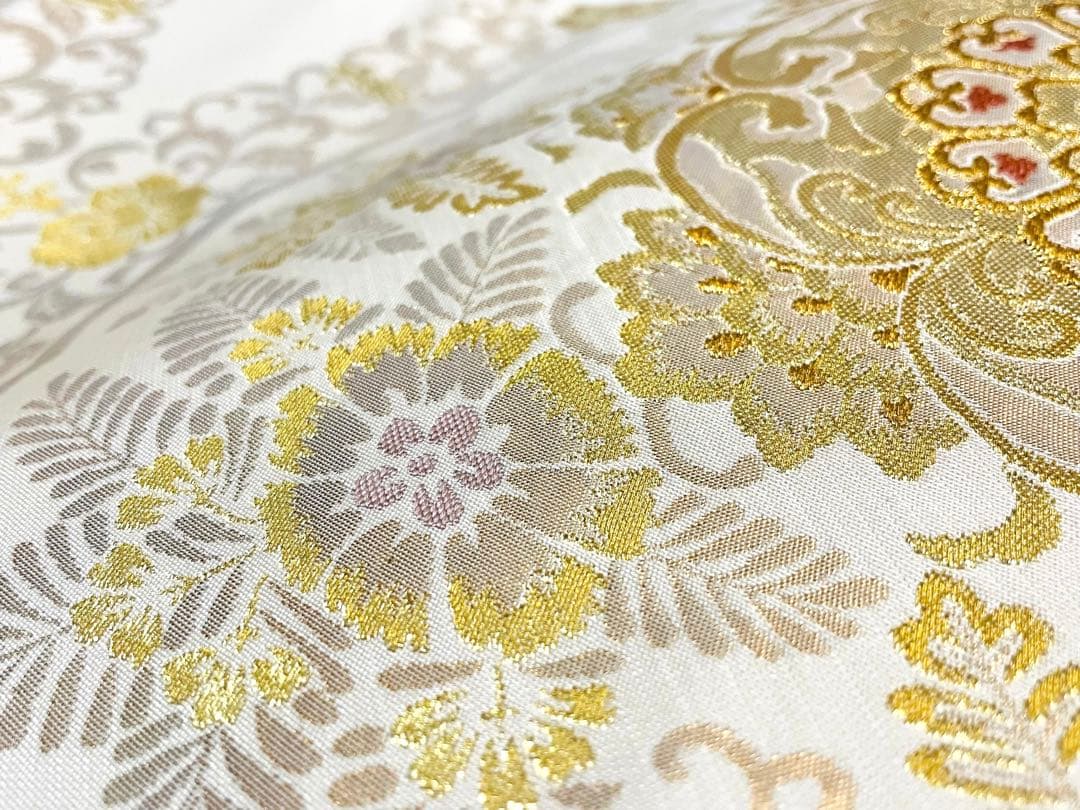 逸品♡ 西陣織　豪華♡金糸　礼装用　正絹　袋帯