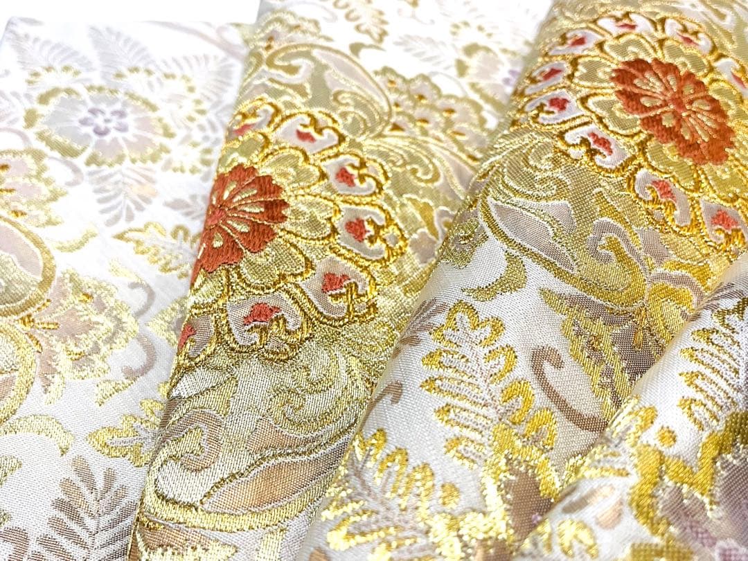 逸品♡ 西陣織　豪華♡金糸　礼装用　正絹　袋帯
