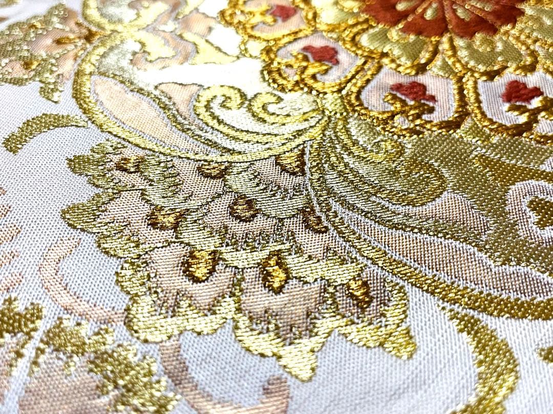 逸品♡ 西陣織　豪華♡金糸　礼装用　正絹　袋帯