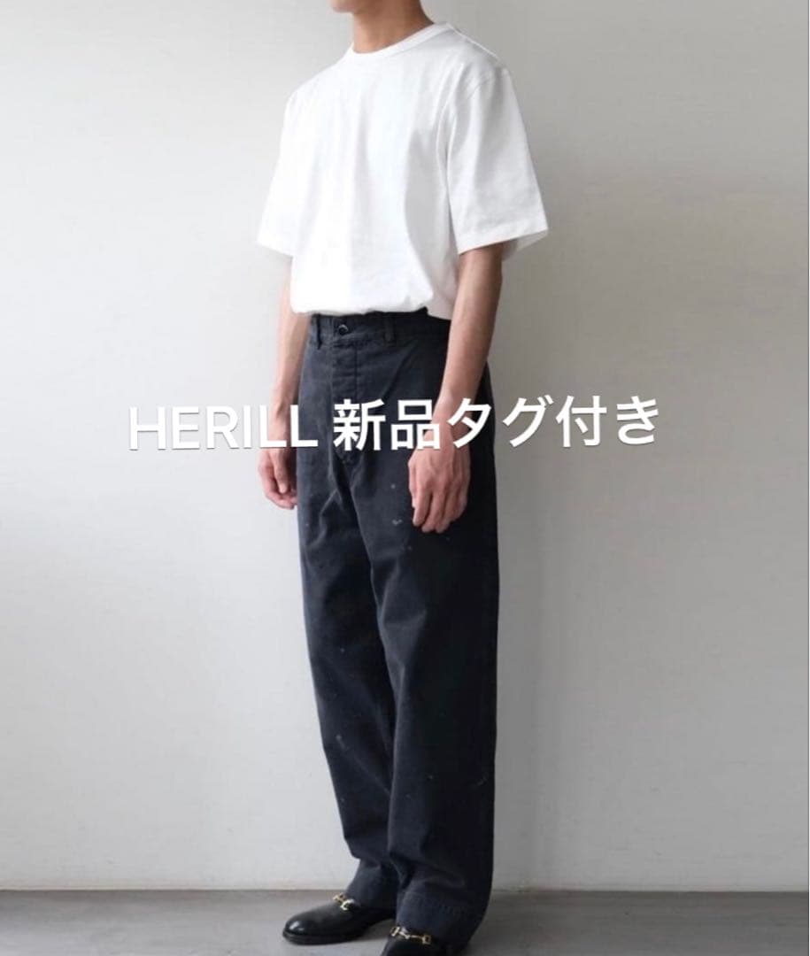 ヘリル　HERILL USMC HBTパンツ ブラック　新品タグ付き