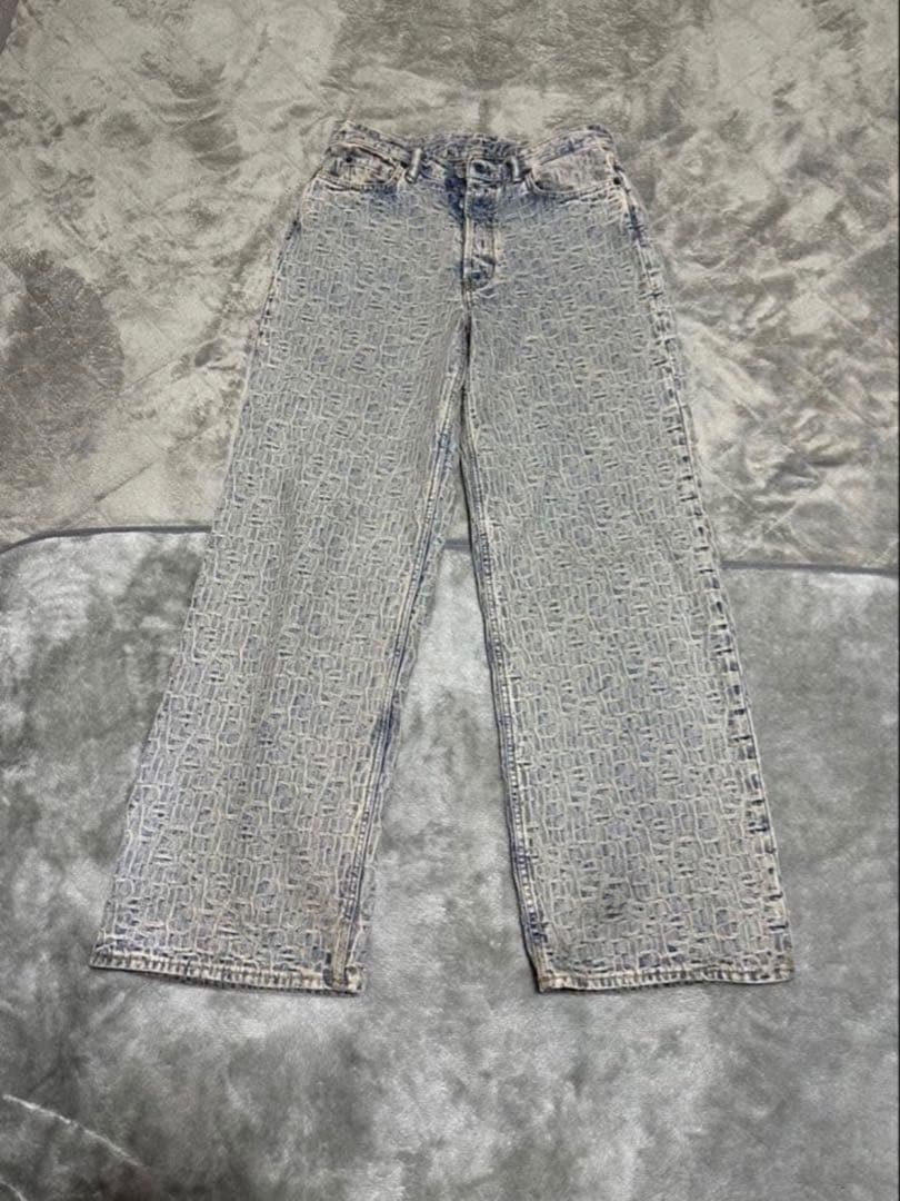 Acne Studios 1981M モノグラム ルーズフィット デニム