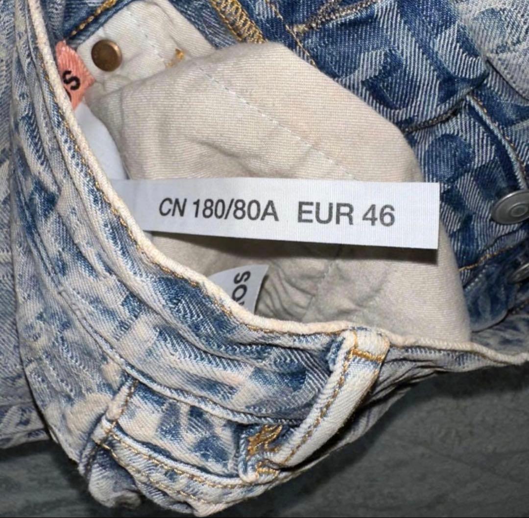 Acne Studios 1981M モノグラム ルーズフィット デニム