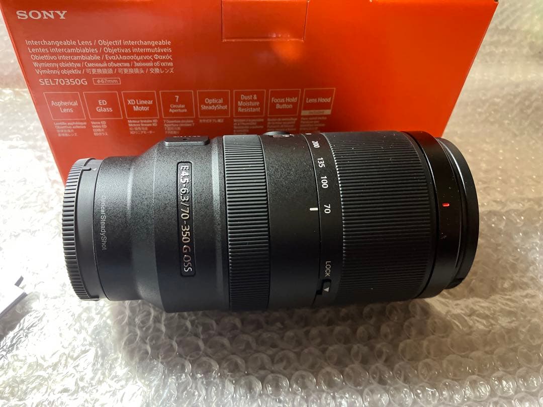 【美品】【2024年6月購入】ソニー SEL70350G Eマウント用