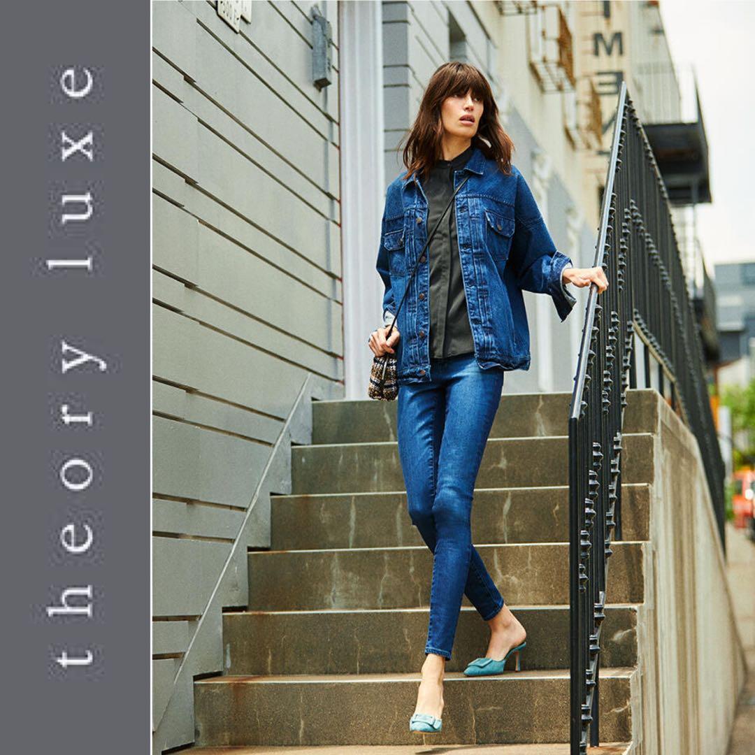 【美品】THEORY LUXE オーバーサイズデニムジャケット