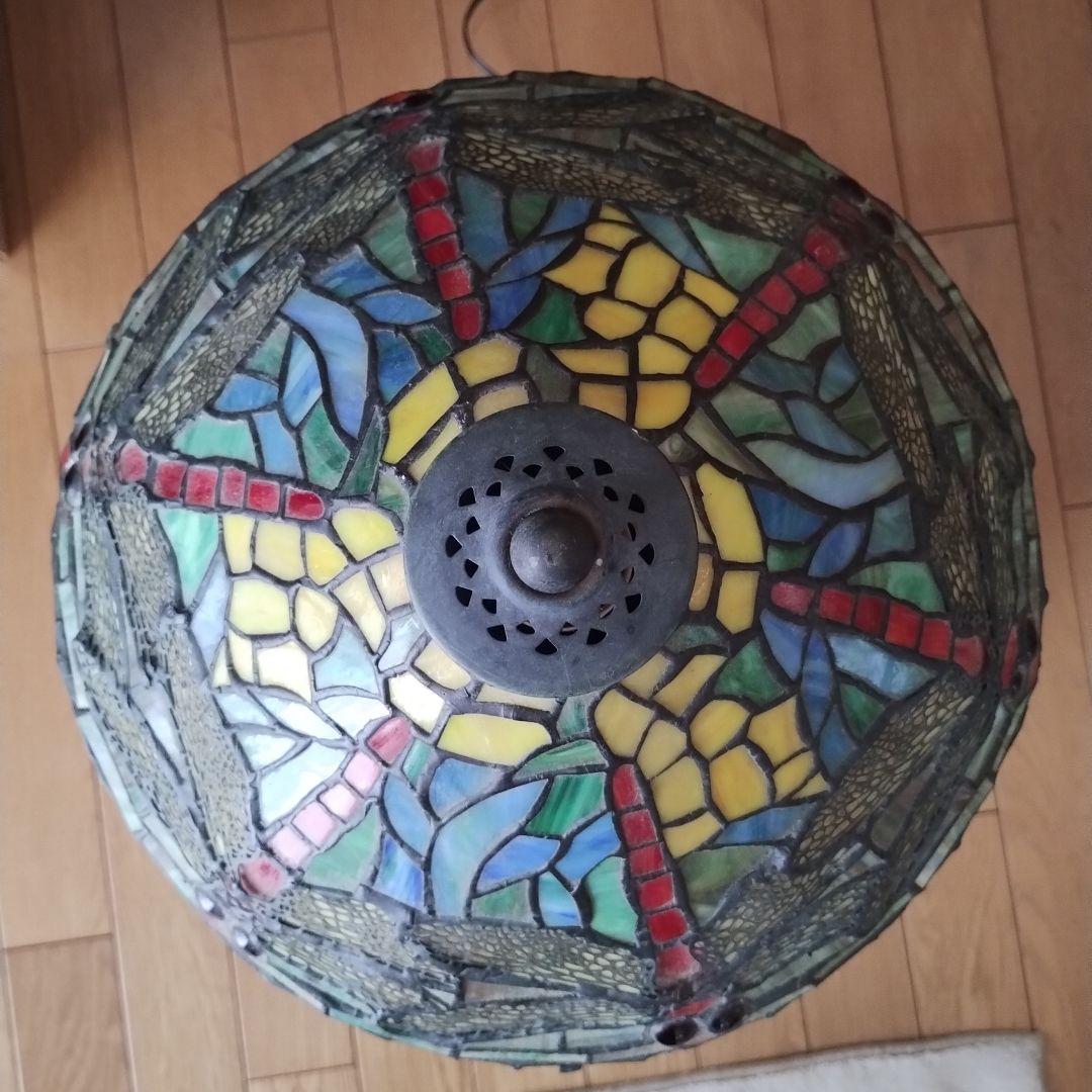 アンティーク♪ドラゴンフライトンボ ステンドグラス ランプ