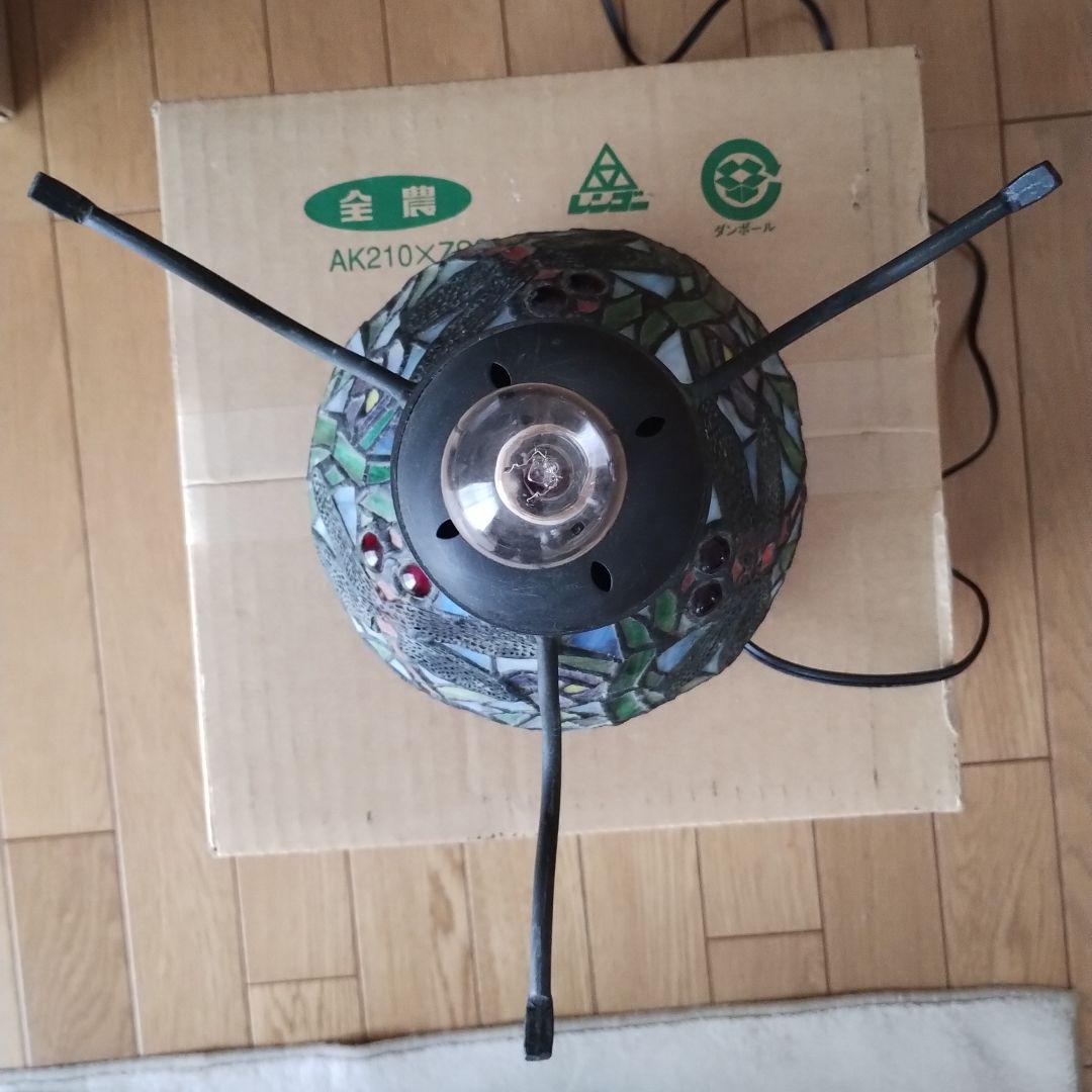 アンティーク♪ドラゴンフライトンボ ステンドグラス ランプ