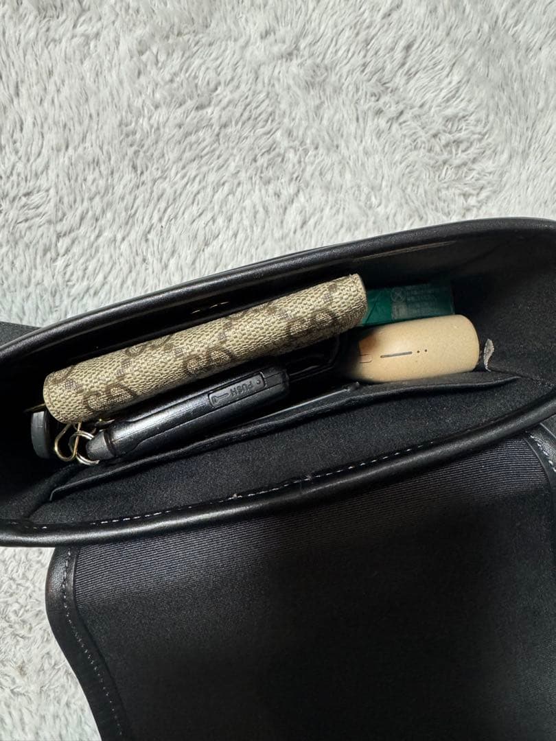 ［最終値下げ］COACH ブラック ショルダーバッグ コーチ メンズ バッグ