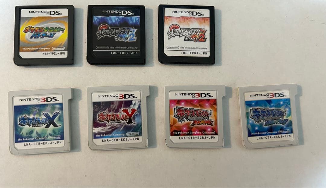 ポケモン DSソフト BW2 XY ORAS レンジャー セット