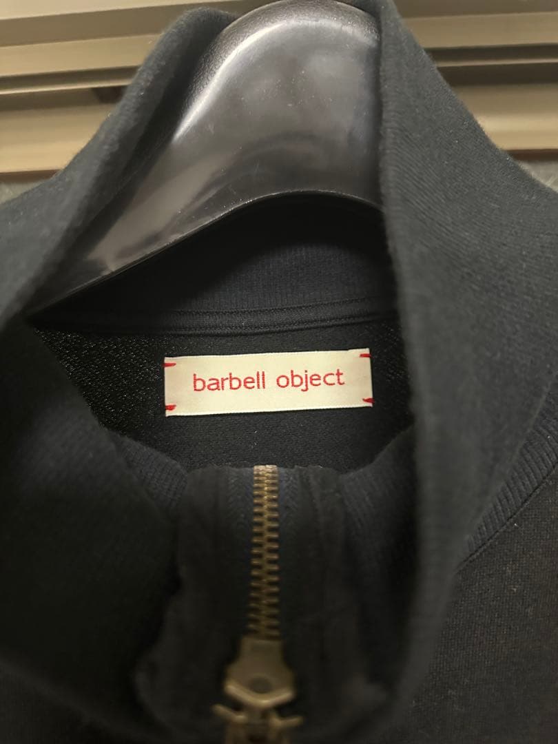トップス barbell object zip sweat fadebo-04cn01