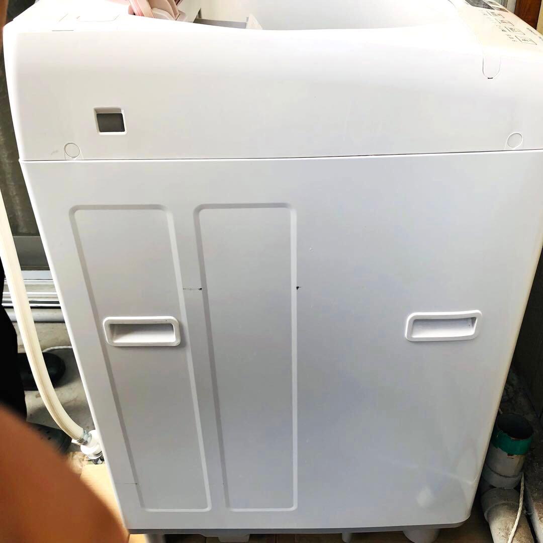 SHARP 全自動電気洗濯機 ES-GV80R-P 2015年製　掃除済み￼