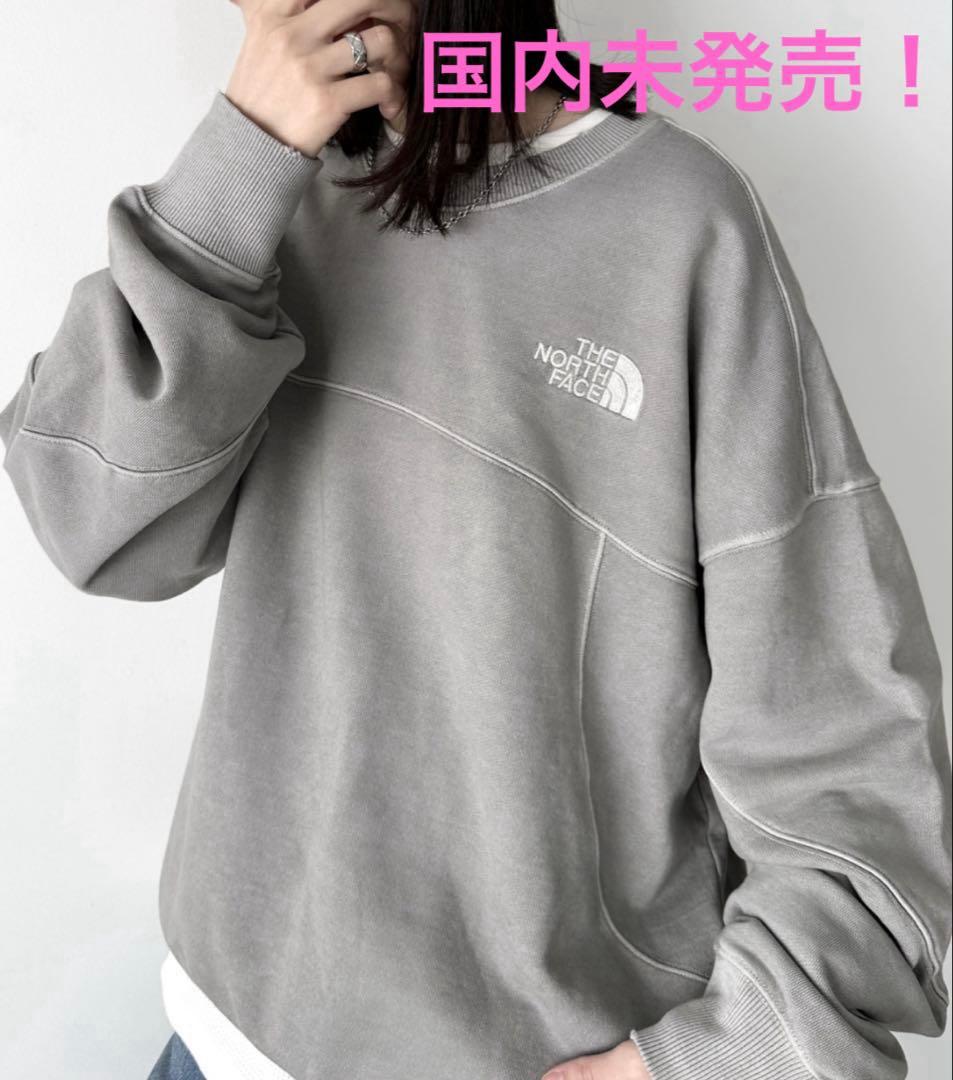 THE NORTH FACE/ヴィンテージ 加工ロゴ刺繍オーバースウェット