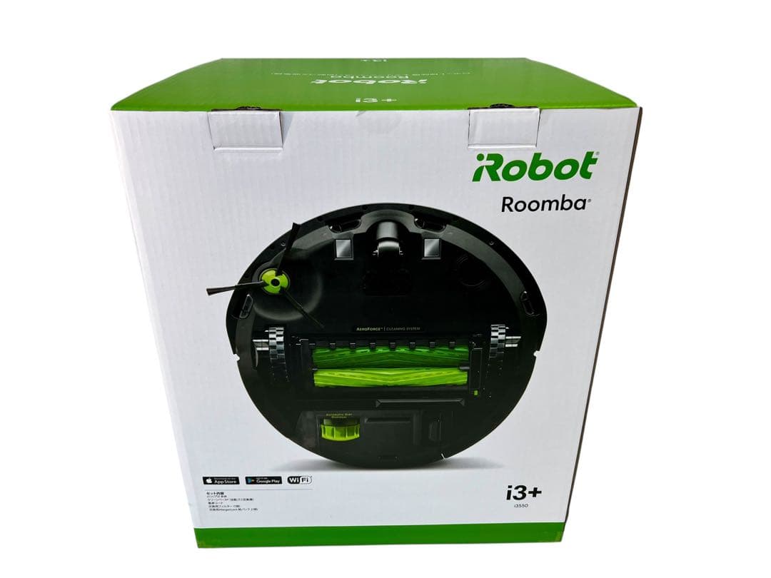 【美品/5年保証付】iRobot ルンバ i3+ ロボット掃除機 全自動ゴミ収集