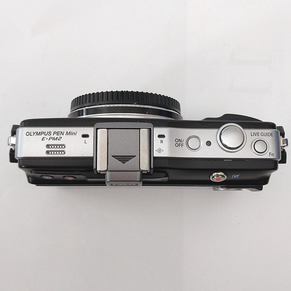 OLYMPUS　PEN mini　E-PM2　レンズキット　ブラック　ジャンク品
